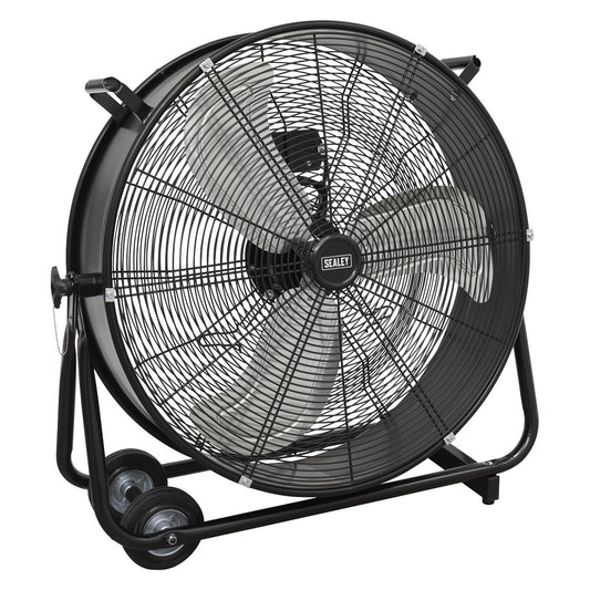 Sealey HVD24 Industrial High Velocity Drum Fan 24" 230V Sealey