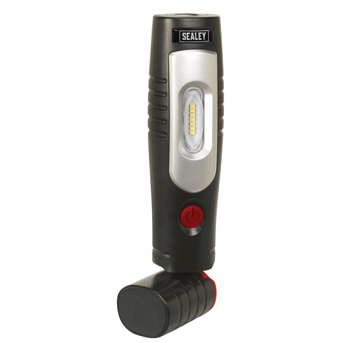 Sealey LED3602 Rechargeable 360° Inspection Light 4W & 3W SMD LED Black Sealey
