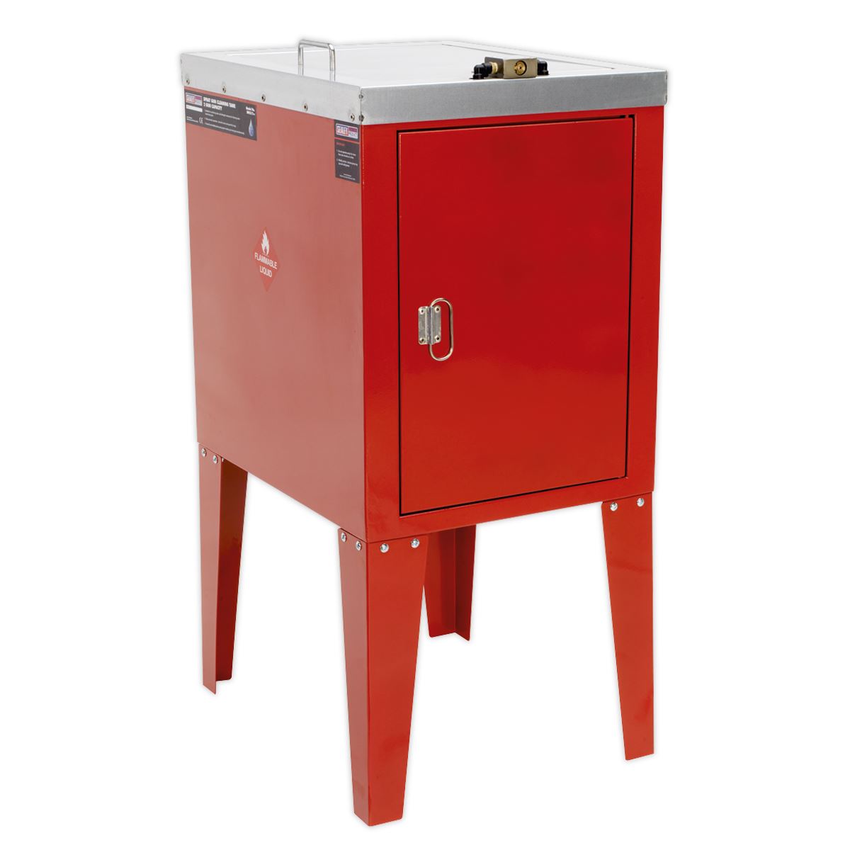 Sealey SM23/2 Spray Gun Cleaning Tank 2 Gun Capacity Sealey