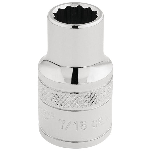 Draper 33600 HI-TORQ® 12 Point Socket 1/2" Sq. Dr. 7/16" Draper