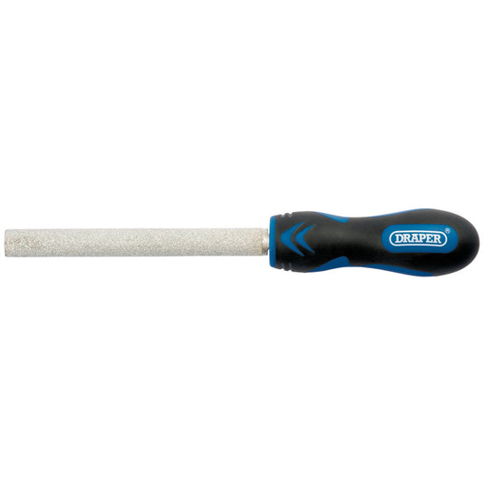 Draper 49421 Soft Grip Half Round Tiling File 140mm Draper