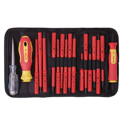 Draper 05776 XP1000® VDE Interchangeable Blade Screwdriver Set 18 Piece Draper