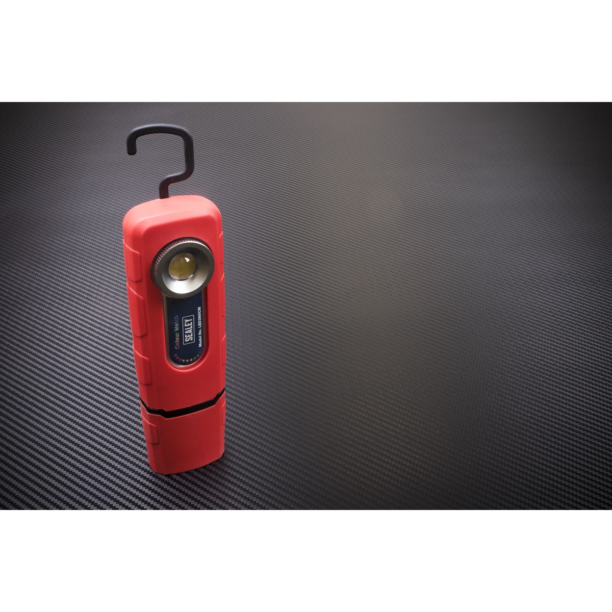 Sealey LED360CM 360° Rechargeable Inspection Light 5W COB LED Colour Match CRI 96 - 3-Colour Sealey