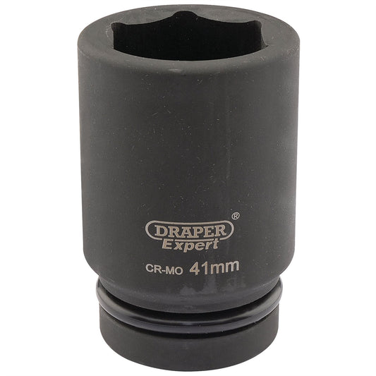 Draper 05152 Expert HI-TORQ® 6 Point Deep Impact Socket 1" Sq. Dr. 41mm Draper