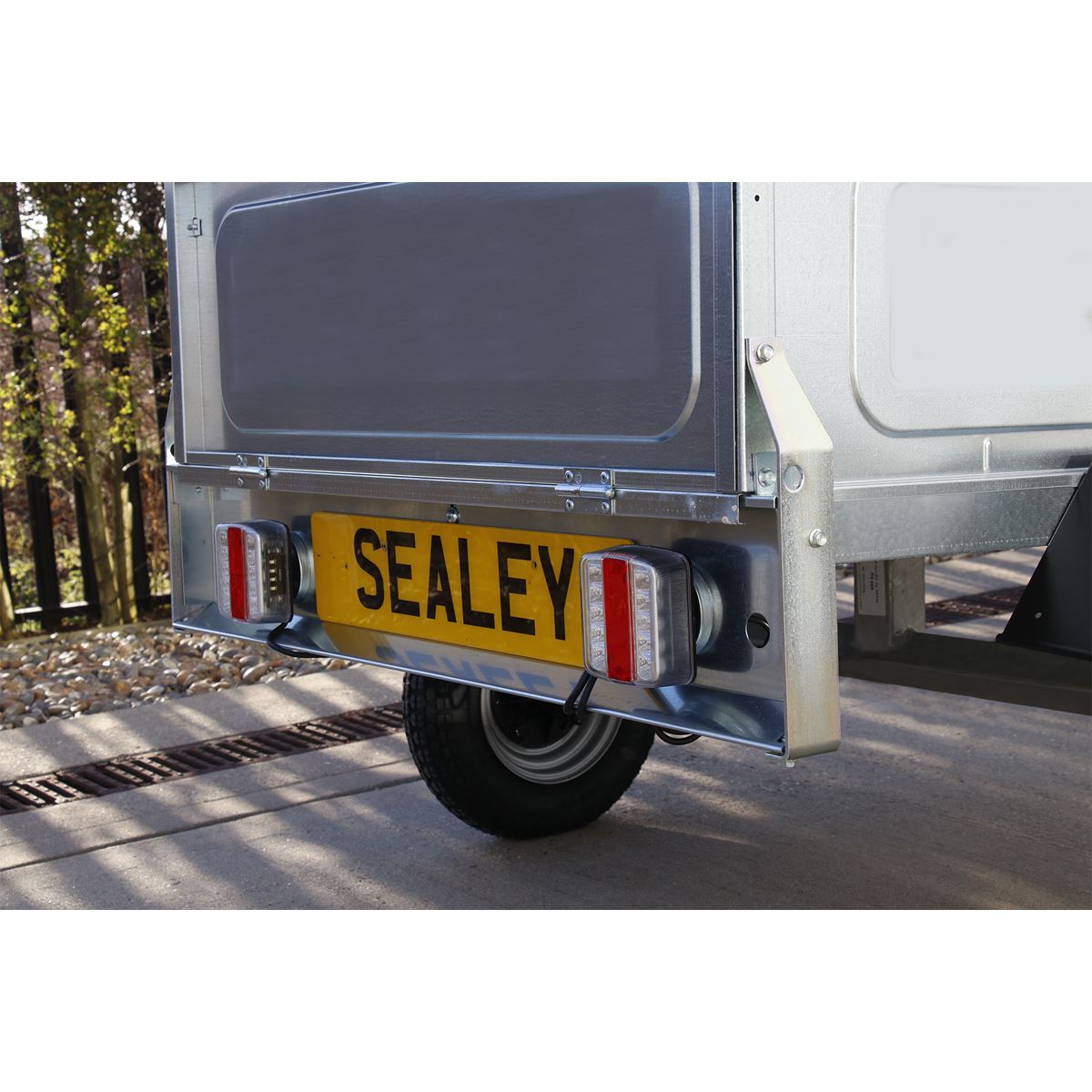 Sealey TB18LEDMAG Rear Lighting Set Magnetic LED 12V Sealey