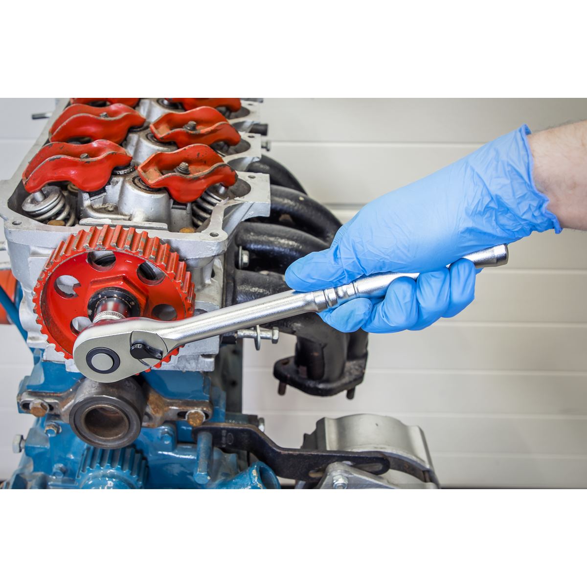 Sealey AK7924 Socket Set 1/2"Sq Drive 24pc -  Premier Platinum Sealey