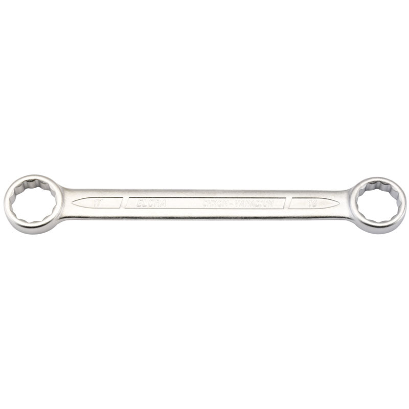 Elora 02448 Flat Metric Ring Spanner 16 x 17mm Elora