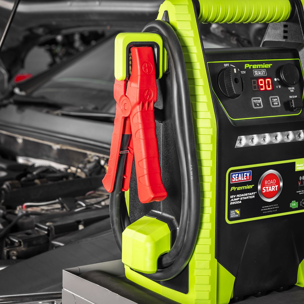 Sealey PRS2200 Premier 12V RoadStart® Jump Starter 2200 Peak Amps Sealey
