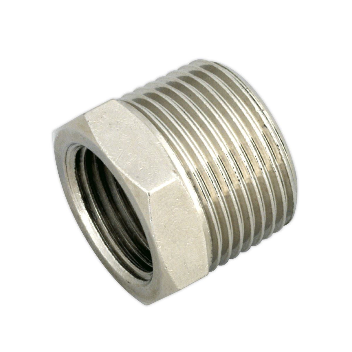 Sealey SA1/3412F Adaptor 3/4"BSPT Male to 1/2"BSP Female Sealey