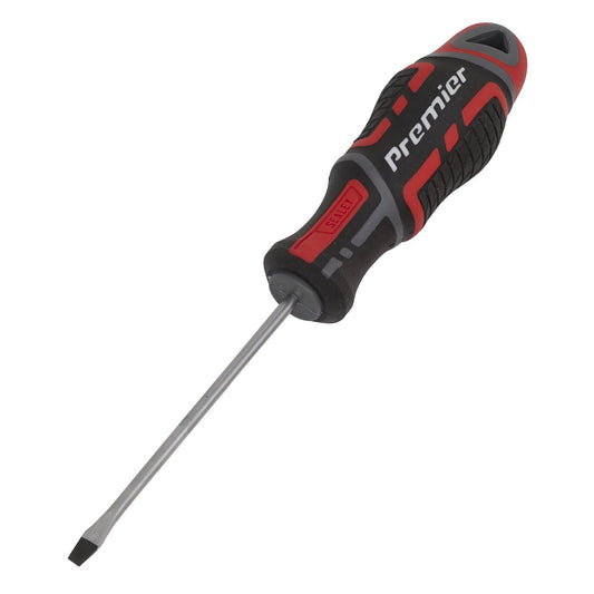 Sealey AK4351 Screwdriver Slotted 3 x 75mm GripMAX® Sealey