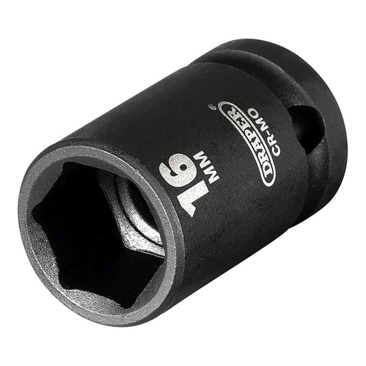 Draper 28488 Expert HI-TORQ® Impact Socket 1/2" Sq. Dr. 16mm Draper
