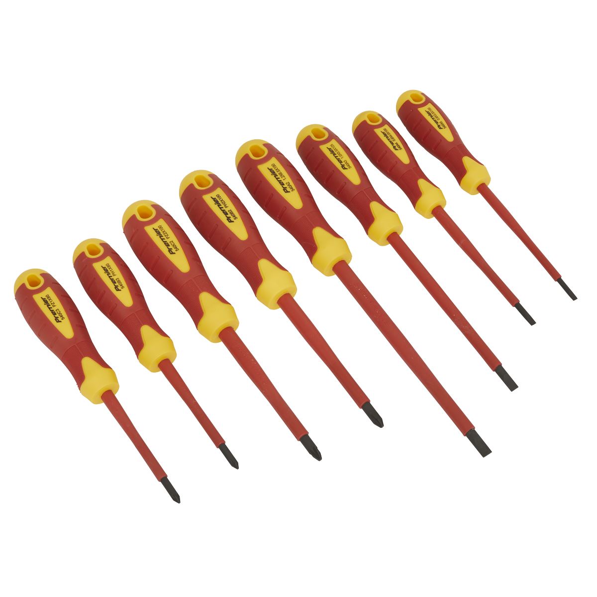 Sealey AK6124 Screwdriver Set 8pc VDE Approved Sealey