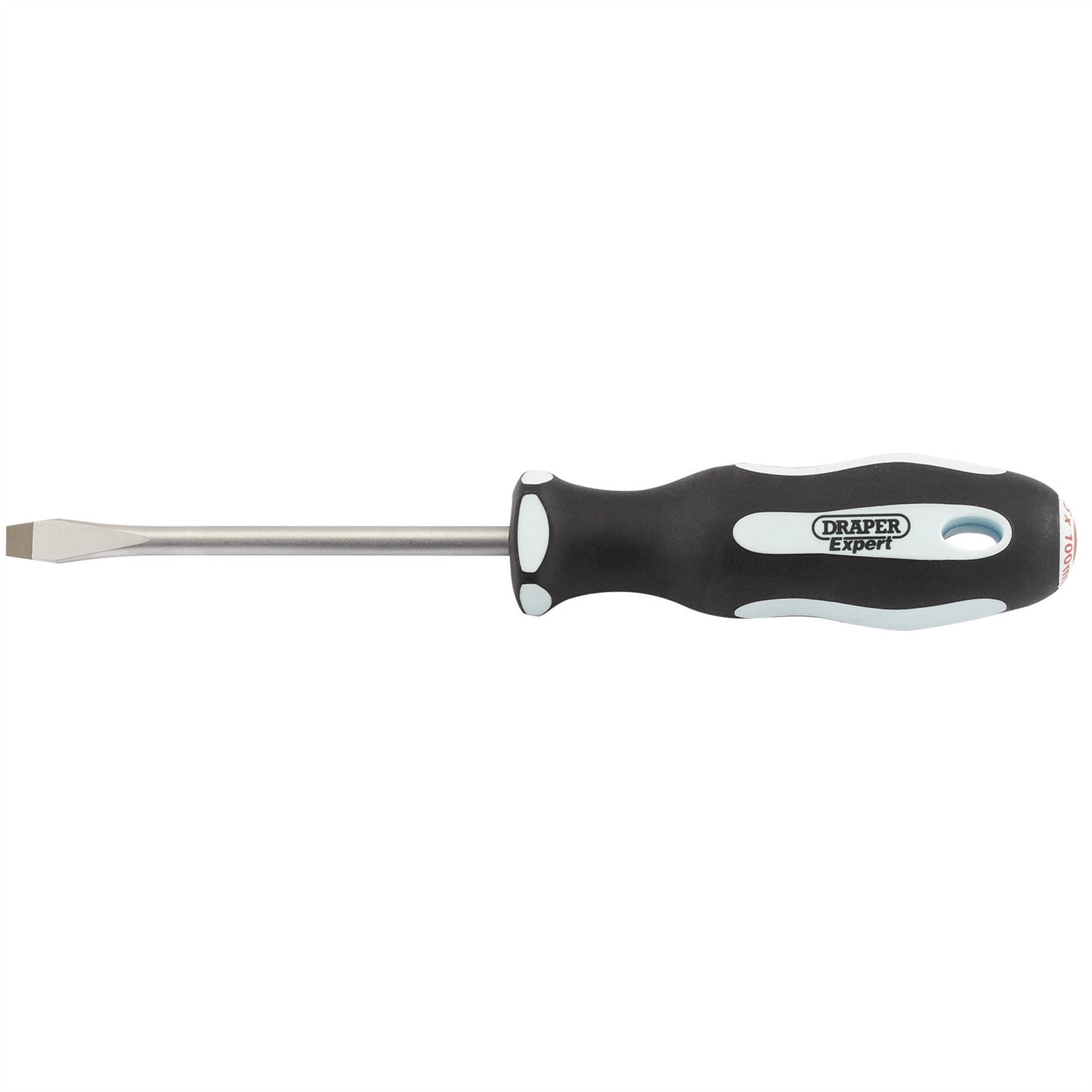 Draper 34978 Plain Slot Soft Grip Screwdriver 6.5 x 100mm Draper
