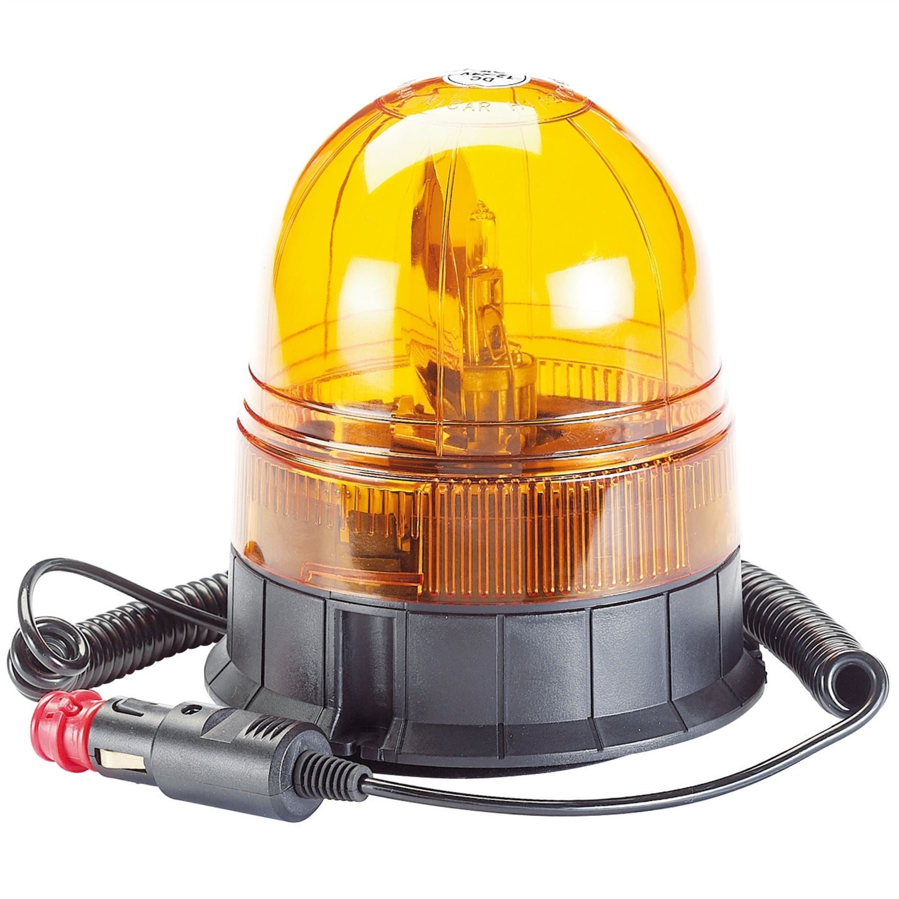 Draper 63878 12/24V Magnetic Base Rotating Beacon Draper