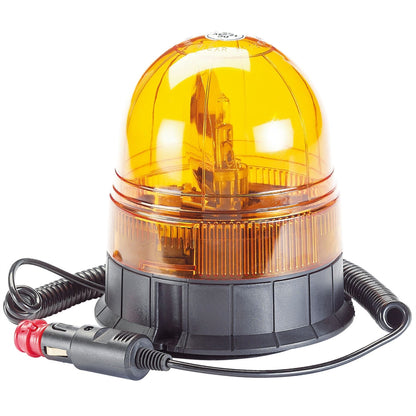 Draper 63878 12/24V Magnetic Base Rotating Beacon Draper