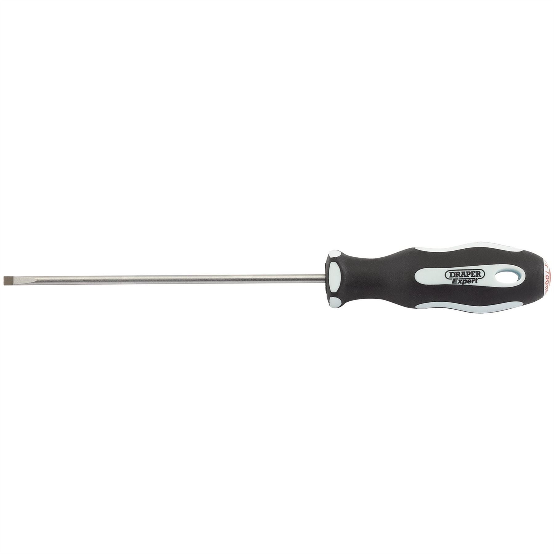 Draper 34972 Plain Slot Soft Grip Parallel Tip Screwdriver 3 x 100mm Draper
