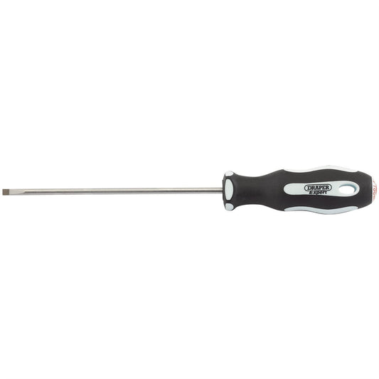 Draper 34972 Plain Slot Soft Grip Parallel Tip Screwdriver 3 x 100mm Draper