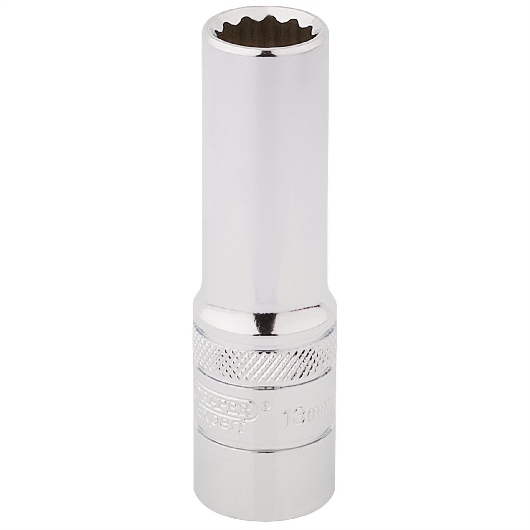 Draper 33732 HI-TORQ® 12 Point Deep Socket 1/2" Sq. Dr. 13mm Draper