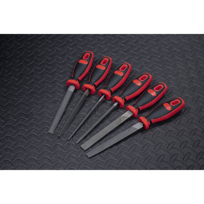 Sealey AK580 Engineer's File Set 6pc 150mm Sealey