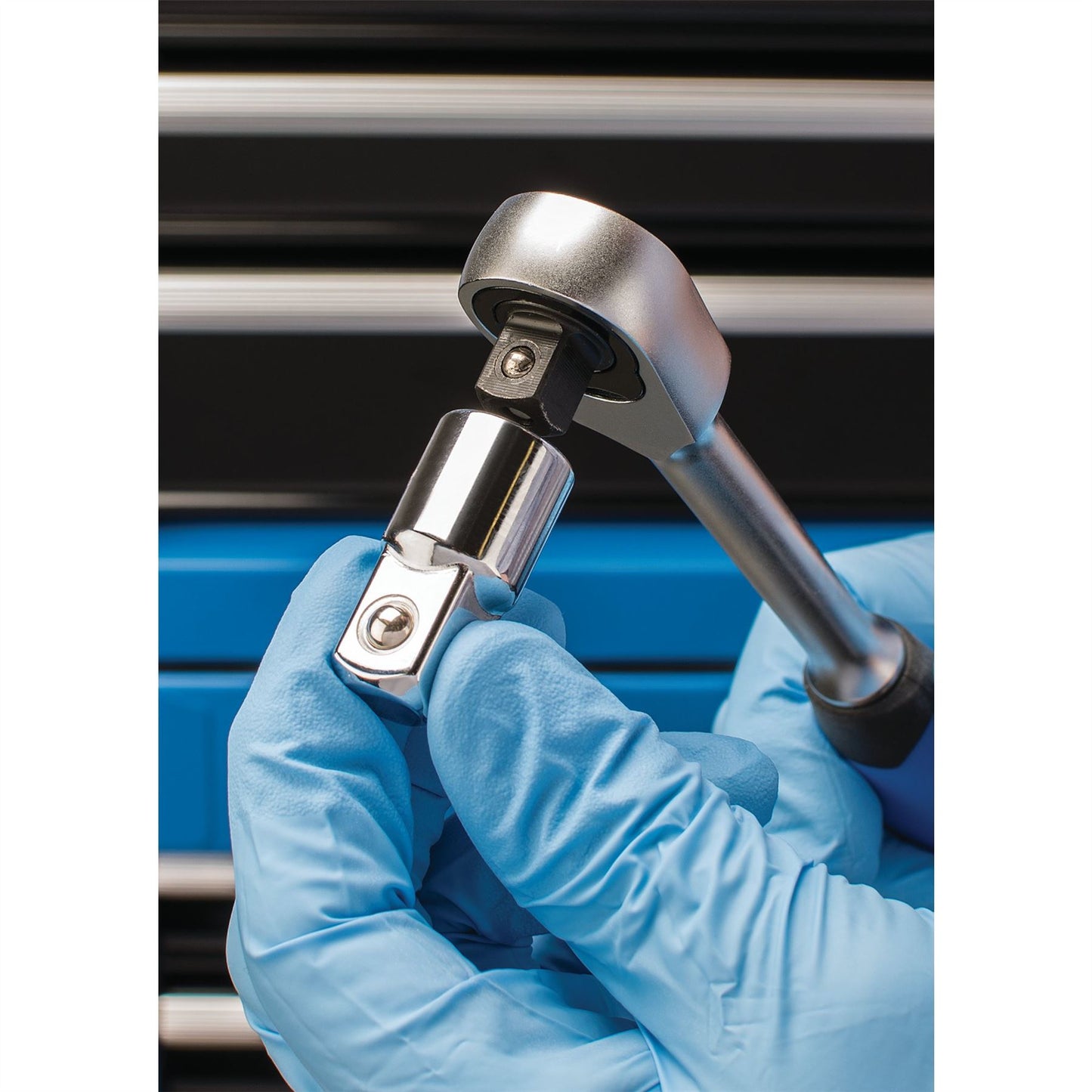 Draper 16806 Socket Converter Set Polished Chrome 3 Piece Draper