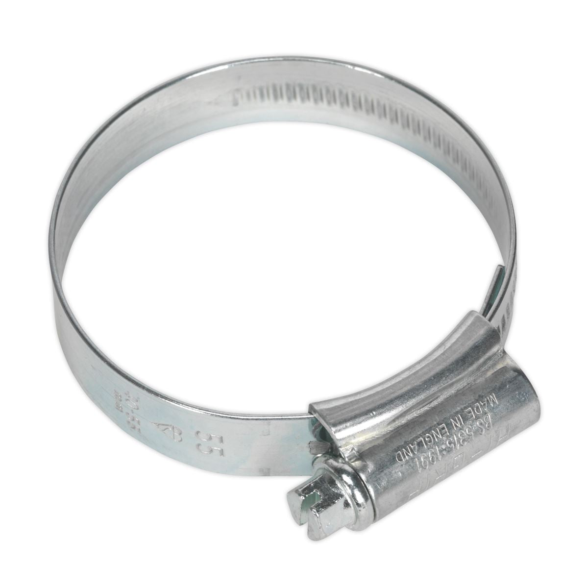 Sealey HCJ2 HI-GRIP® Hose Clip Zinc Plated Ø40-55mm Pack of 20 Sealey