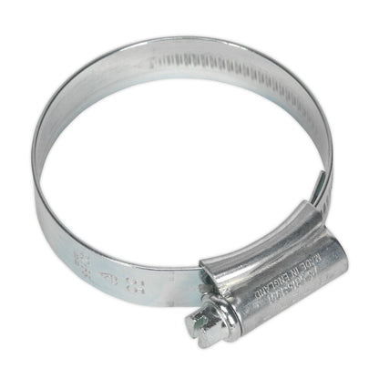 Sealey HCJ2 HI-GRIP® Hose Clip Zinc Plated Ø40-55mm Pack of 20 Sealey