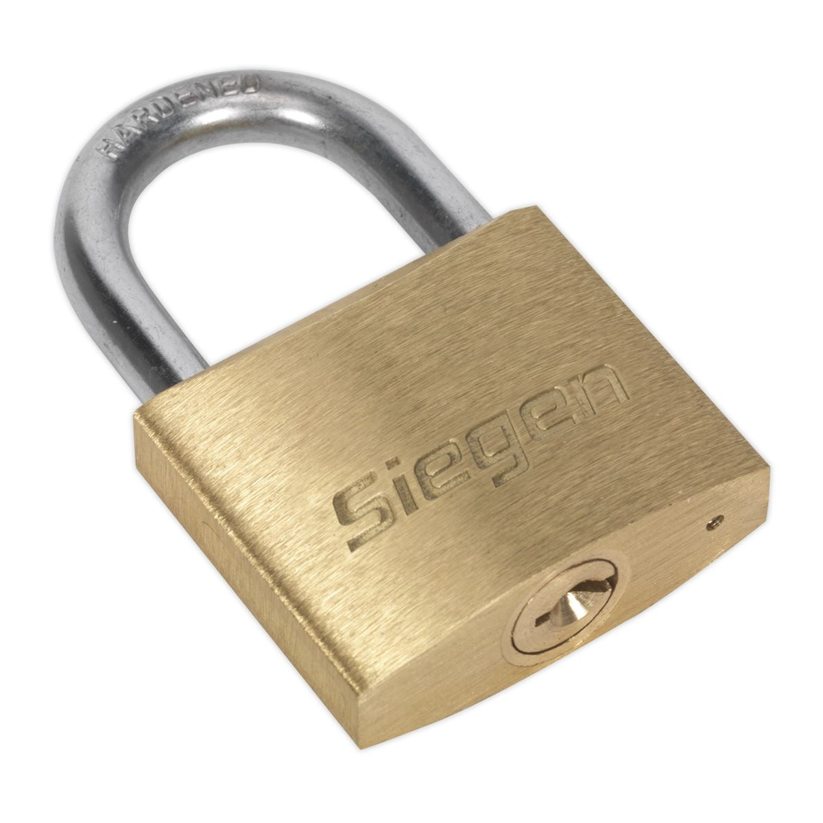 Siegen S0987 Brass Body Padlock with Brass Cylinder 40mm Siegen