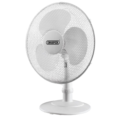 Draper 09111 230V Desk Fan 16"/400mm 45W Draper
