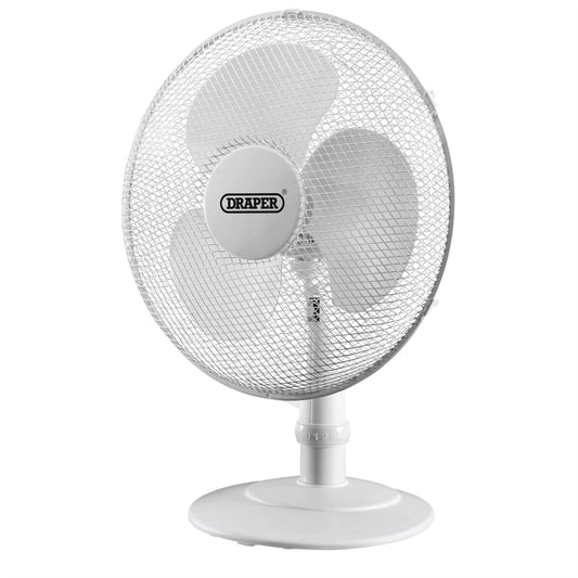 Draper 09111 230V Desk Fan 16"/400mm 45W Draper