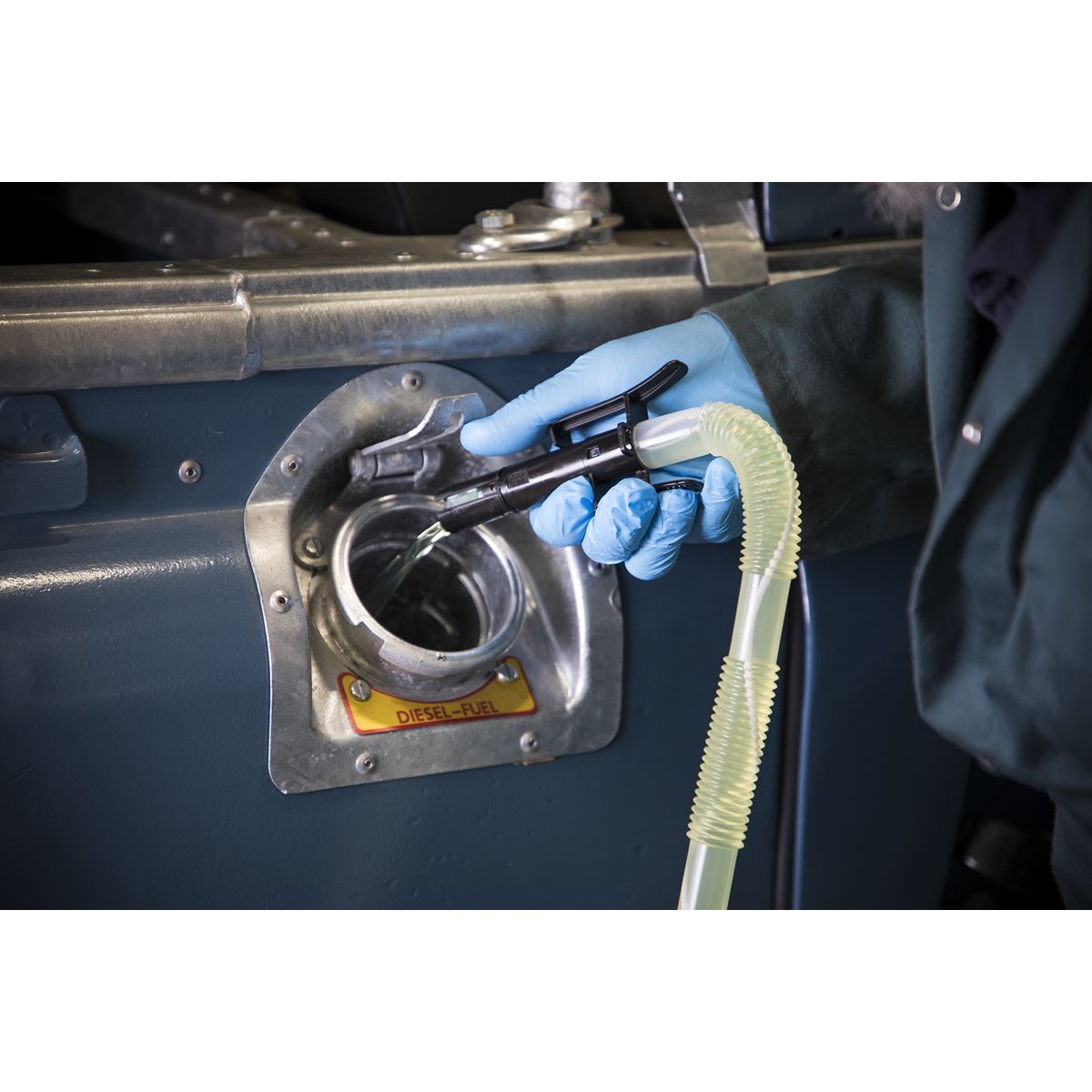 Sealey TP80 Jerry Can Pump Battery Operated Sealey