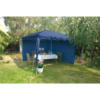 Draper 02577 Gazebo Side Panels 3 x 1.9m Blue Pack of 2 Draper