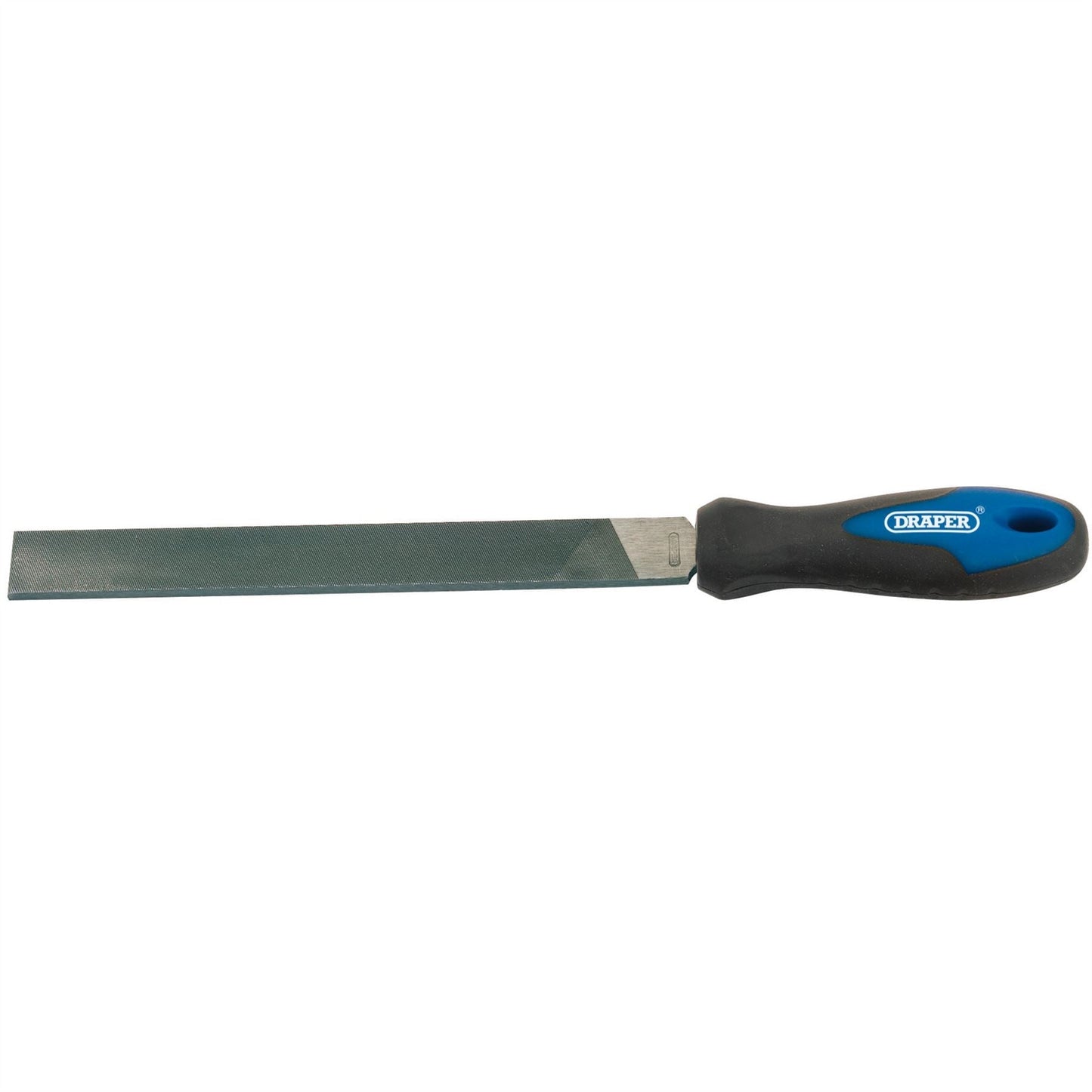Draper 44953 Soft Grip Engineers Hand File and Handle 200mm Draper