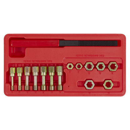 Sealey AK310 Re-Threader Kit 15pc Metric Sealey