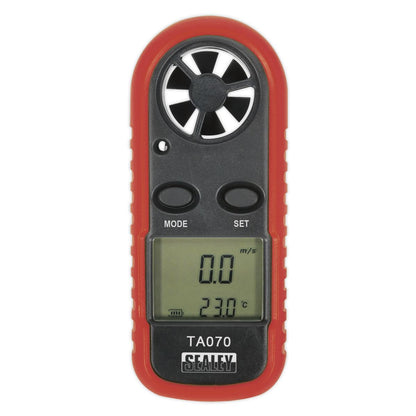 Sealey TA070 Anemometer with Beaufort Scale Sealey