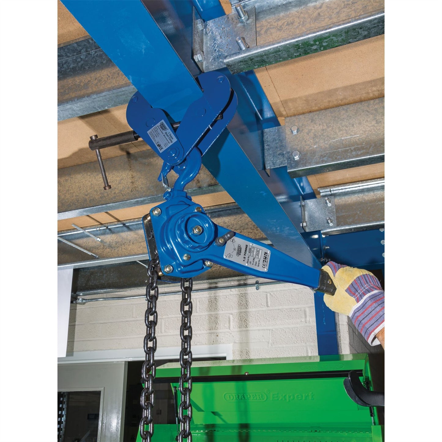 Draper 82599 Chain Lever Hoist 1.5 Tonne Draper