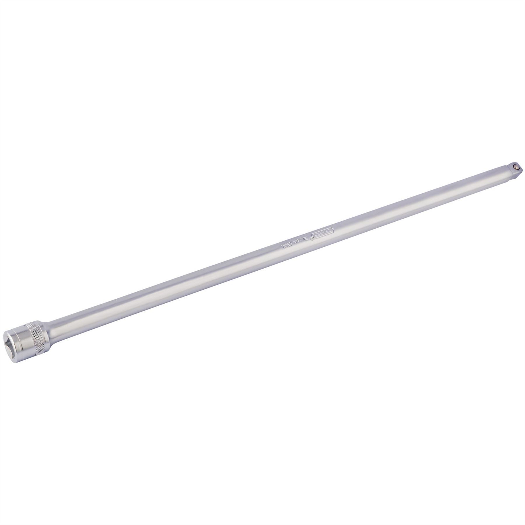 Draper 16764 Satin Chrome Wobble Extension Bar 1/2" Sq. Dr. 500mm Draper