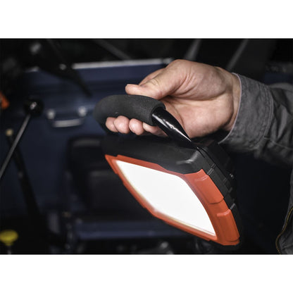 Sealey LED360FR Rechargeable 360° Floodlight 36W SMD LED Portable Red Lithium-ion Sealey