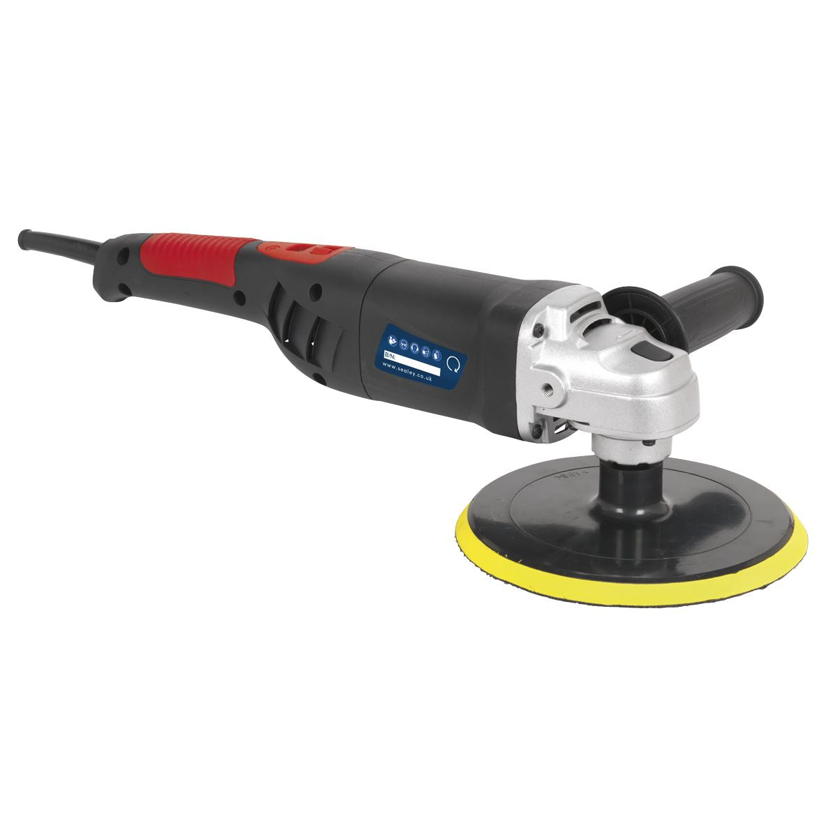 Sealey ER1700PD Polisher Digital Ø180mm 1100W/230V Lightweight Sealey