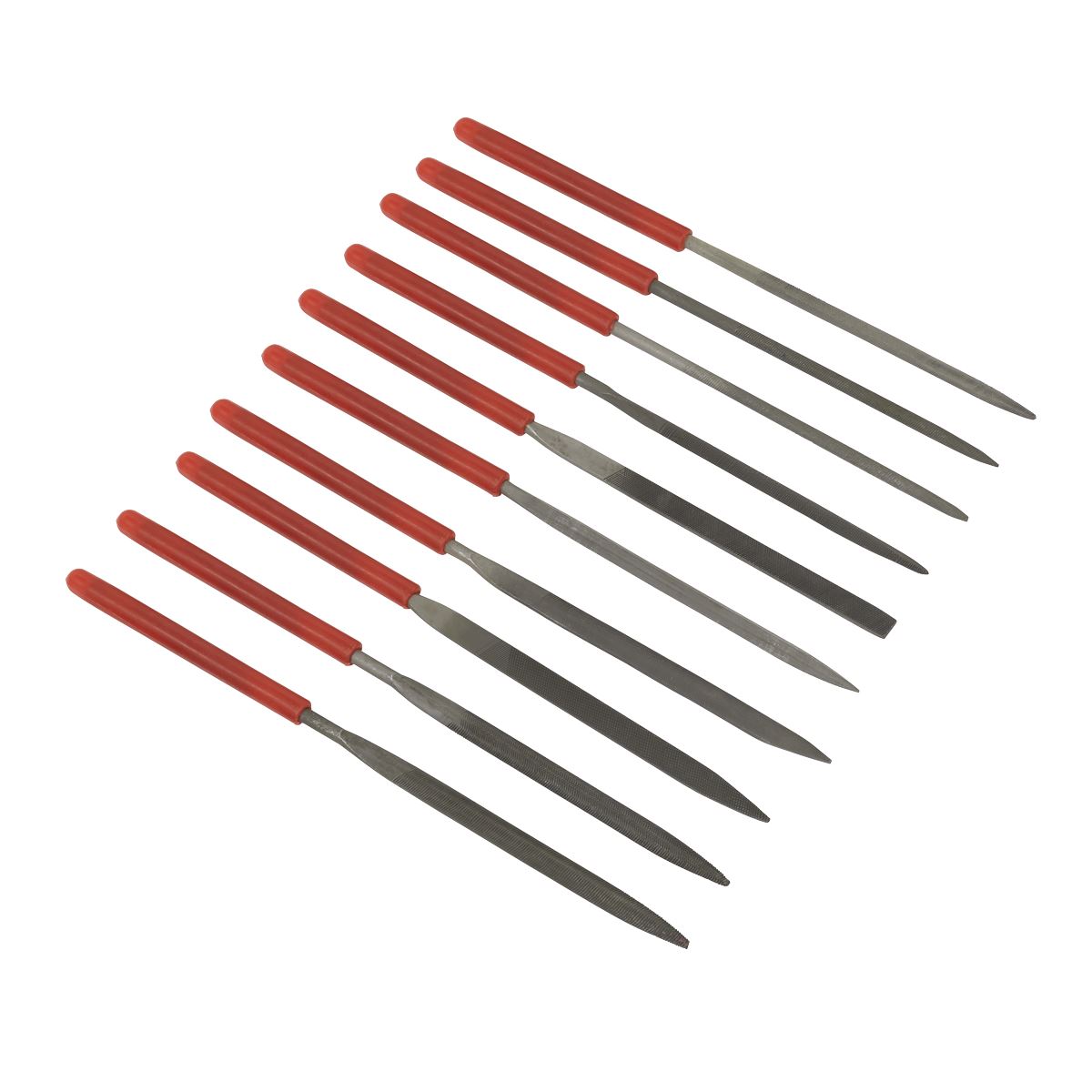 Sealey AK576 Needle File Set 10pc Sealey