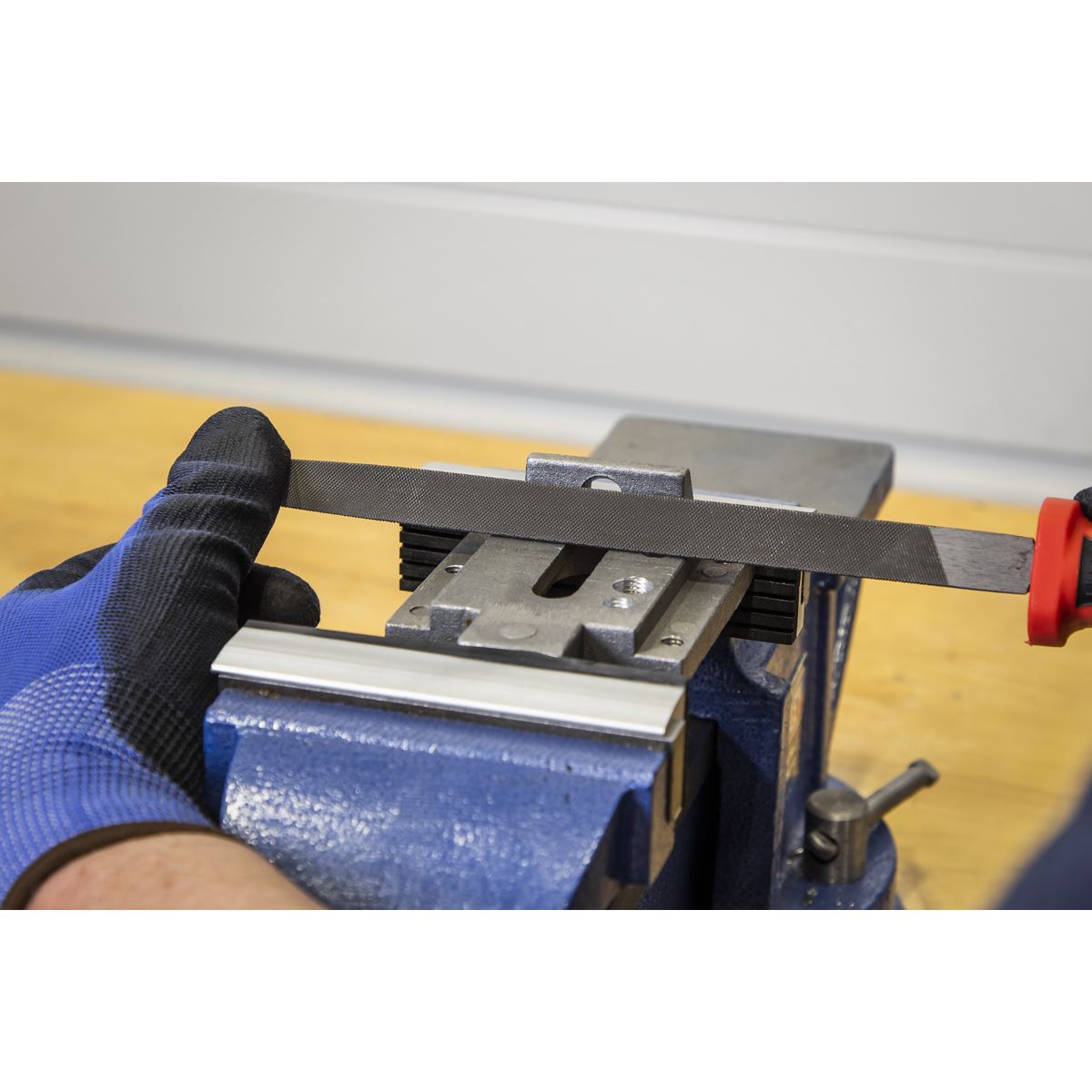 Sealey AK5734 3-Square Engineer's File 200mm Sealey