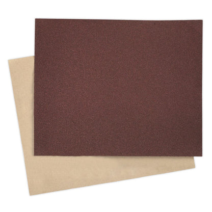 Sealey PP232880 Production Paper 230 x 280mm 80Grit Pack of 25 Sealey