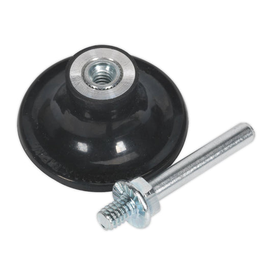 Sealey PTCQCBP50 Quick Change Backing Pad Ø50mm 1/4"UNC Sealey