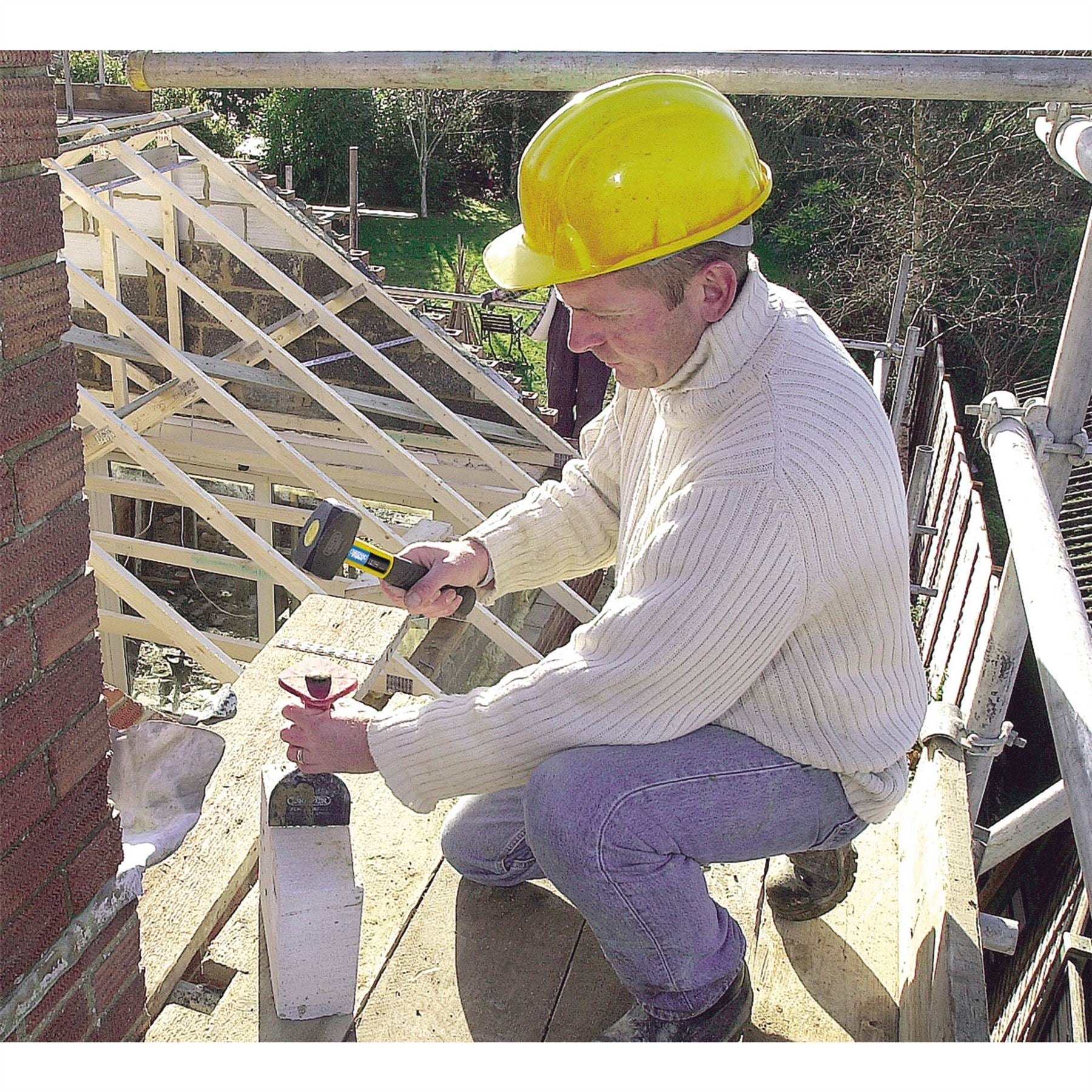 Draper 63350 Expert Fibreglass Shaft Club Hammer 1kg/2.2lb Draper