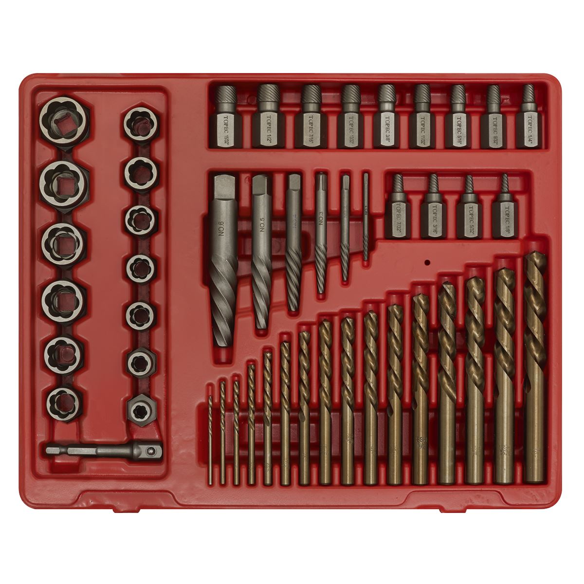 Sealey AK8149 Master Extractor Set 49pc Sealey