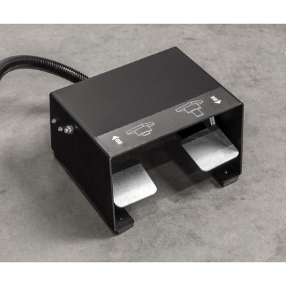 Sealey PPF100S Viking Floor Type Air/Hydraulic Press with Sliding Ram & Foot Pedal 100 Tonne Sealey