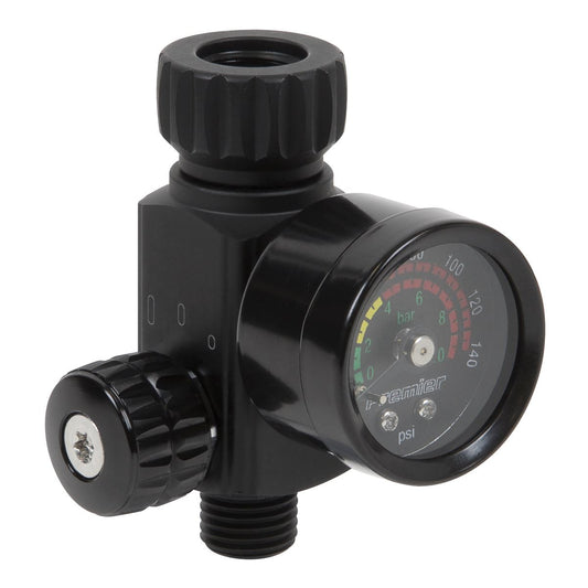 Sealey AR02 On-Gun Air Pressure Regulator/Gauge with Glass Lens Sealey