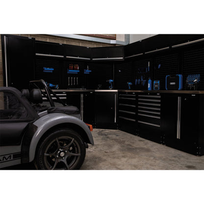 Draper 33212 BUNKER® Modular Corner Unit Back Panels/Pegboards 795mm Pair Draper