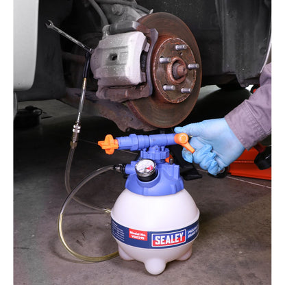 Sealey VS0215 Pneumatic Brake Bleeder 3L Sealey