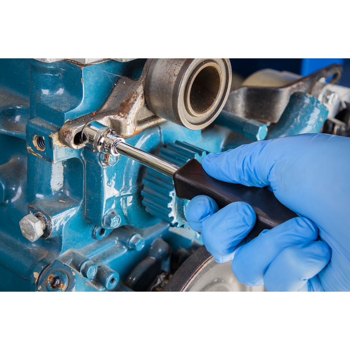 Siegen S01234 Socket Set 26pc 1/4"Sq Drive Metric Siegen