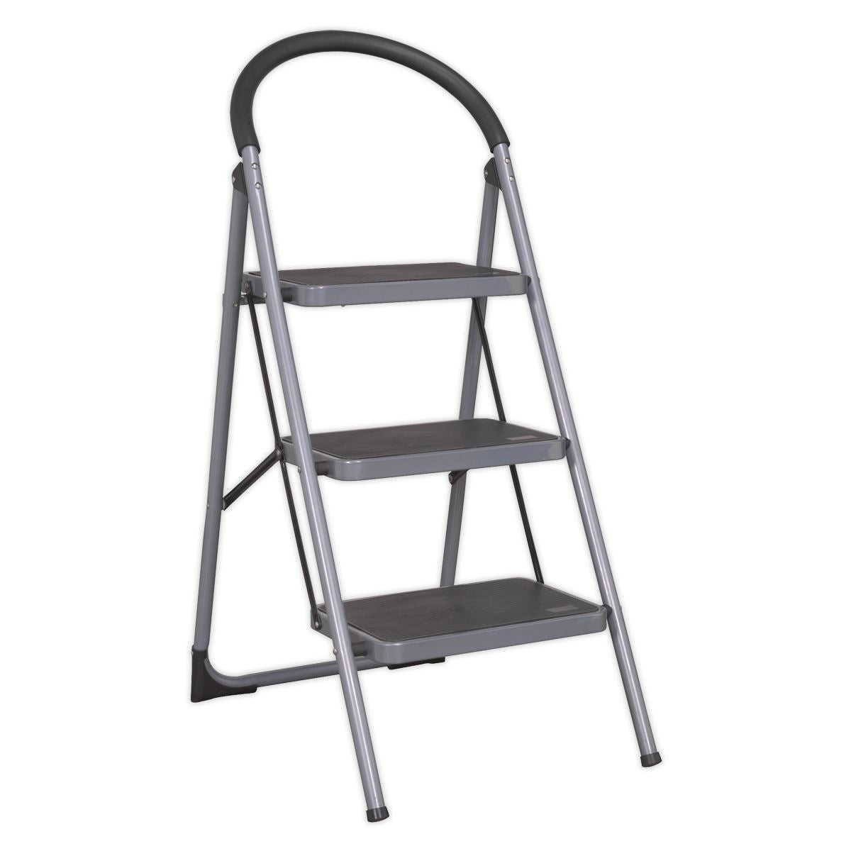 Sealey ASL23 Step Stool 3-Tread 150kg Capacity EN 14183 Sealey